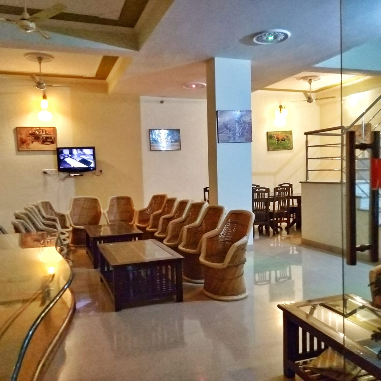 Hotel lobby